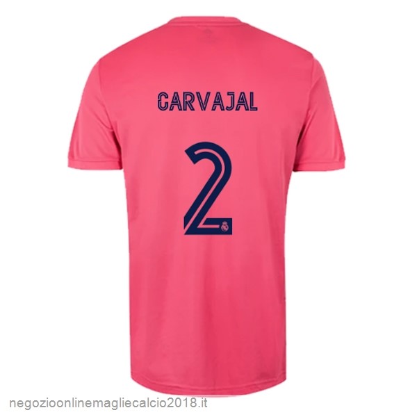 NO.2 Carvajal Away Online Maglia Real Madrid 2020/21 Rosa