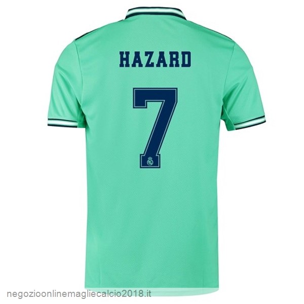 NO.7 Hazard Terza Online Maglie Calcio Real Madrid 2019/20 Verde
