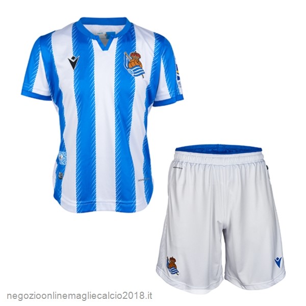 Home Online Conjunto De Bambino Real Sociedad 2019/20 Bianco Blu