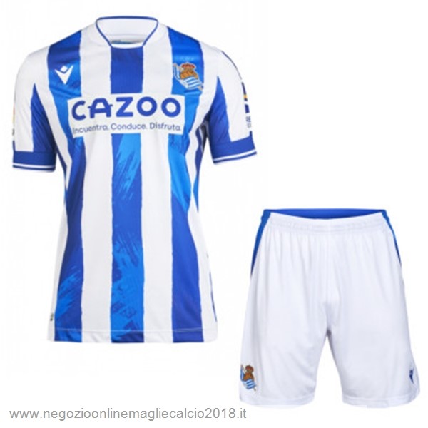 Home Online Conjunto De Bambino Real Sociedad 2022/23 Bianco Blu