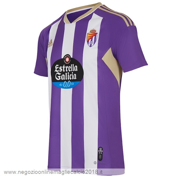 Home Online Maglia Real Valladolid 2022/23 Bianco Purpureo