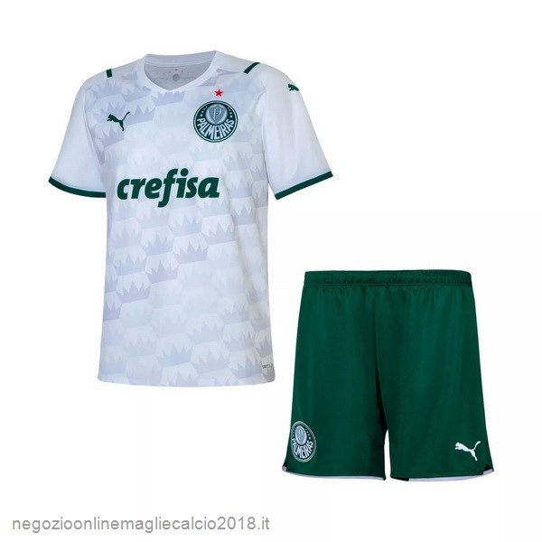 Away Online Conjunto De Bambino Palmeiras 2021/22 Bianco