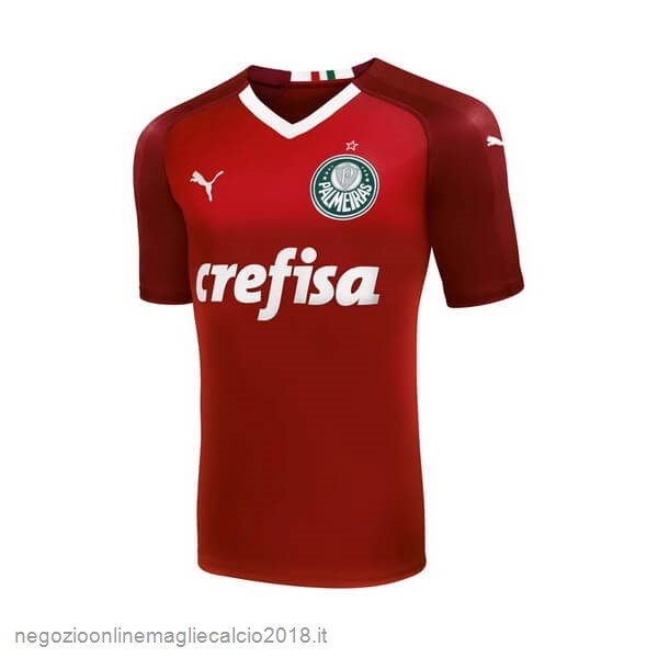 Terza Online Maglie Calcio Portiere Palmeiras 2019/20 Rosso