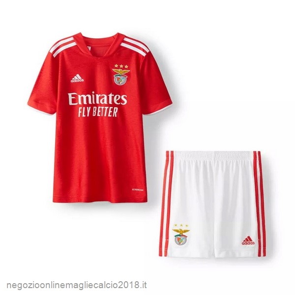 Home Online Set Completo Bambino Benfica 2021/2022 Rosso
