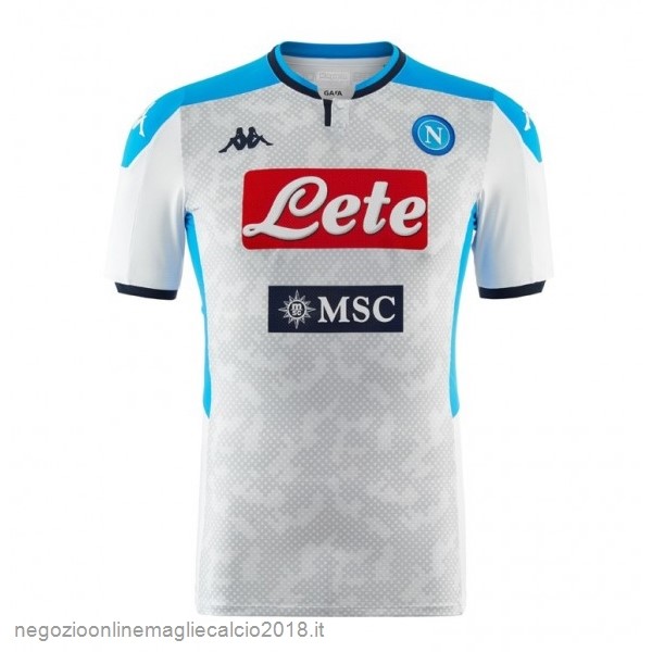 Terza Online Maglie Calcio Napoli 2019/20 Grigio