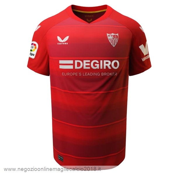 Away Online Maglia Sevilla 2022/23 Rosso