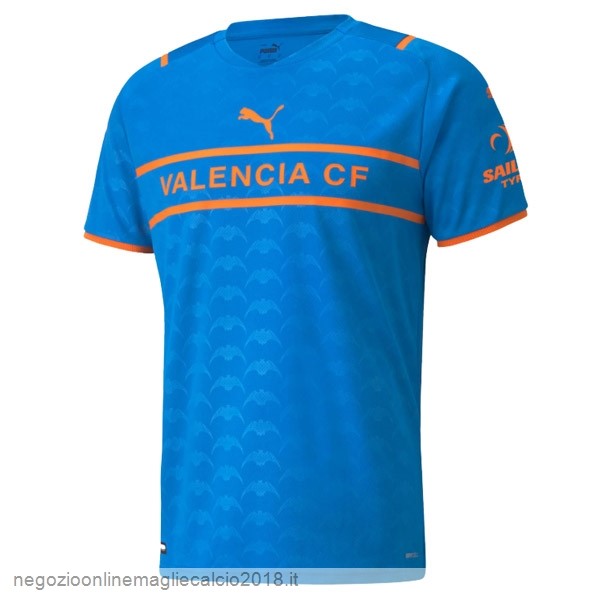 Terza Online Maglia Valencia 2021/2022 Blu
