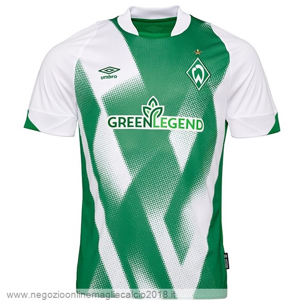 Thailandia Home Online Maglia Werder Bremen 2022/23 Verde