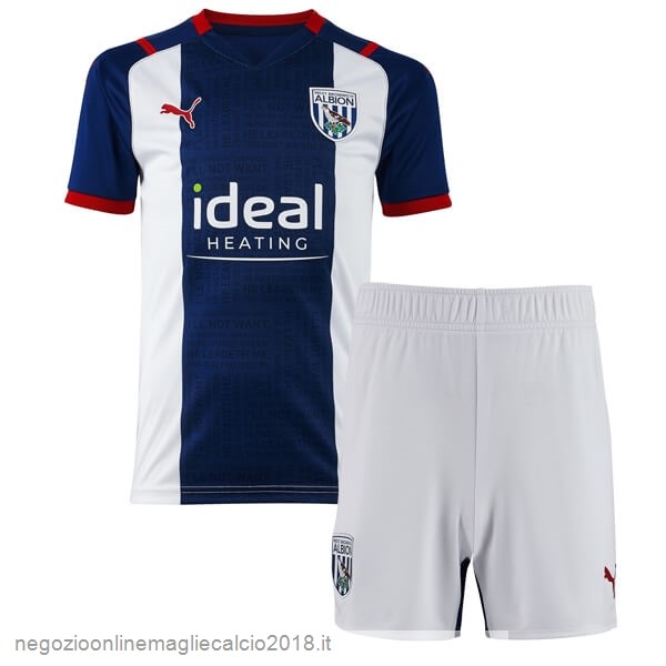 Home Online Set Completo Bambino West Brom 2021/2022 Blu Bianco