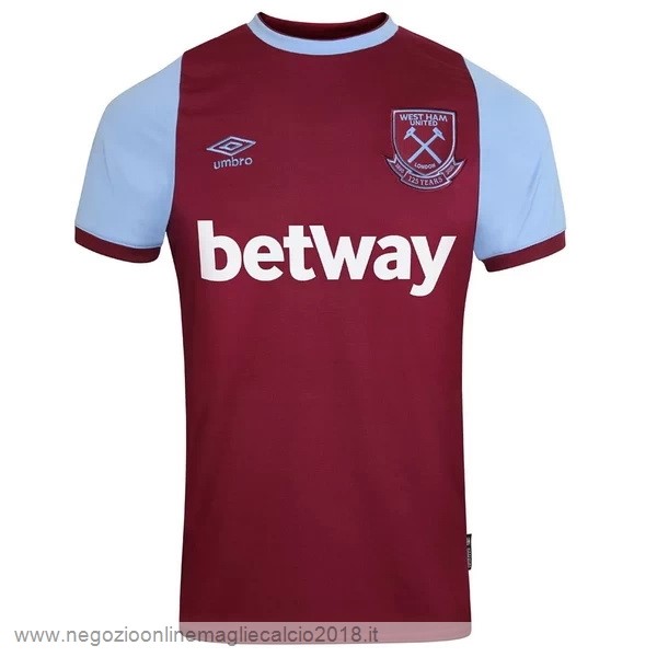Home Online Maglia West Ham United 2020/21 Rosso