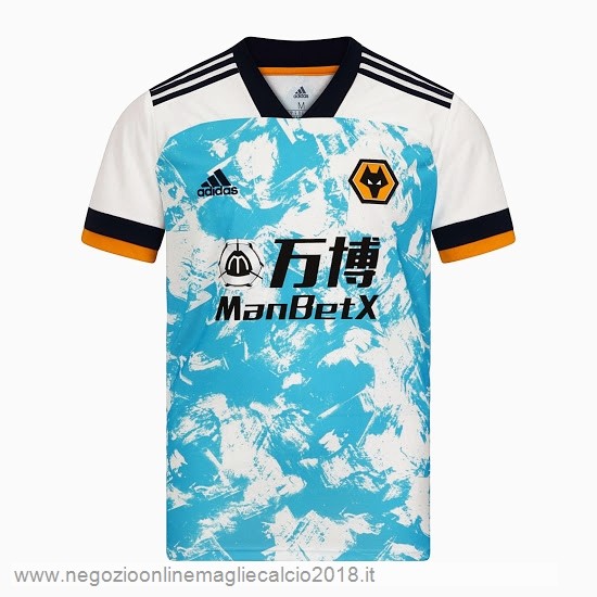 Away Online Maglia Wolves 2020/21 Bianco