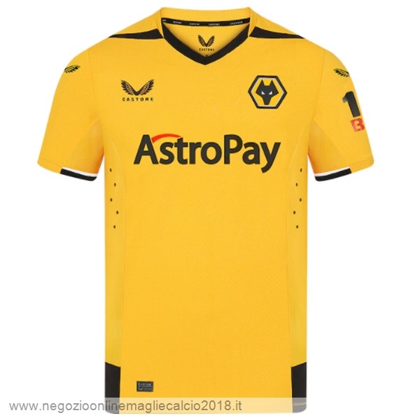 Home Online Maglia Wolves 2022/23 Giallo